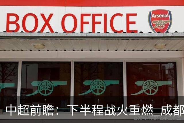 中超前瞻：下半程战火重燃 成都剑指三分申花求反弹