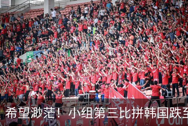 希望渺茫！小组第三比拼韩国跌至第8 想晋级需满足多个条件